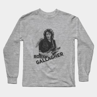 Rory Gallagher // Illustrations Long Sleeve T-Shirt